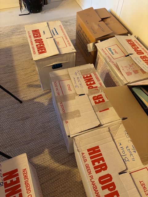 Een jaar voorbij, een jaar opruimen